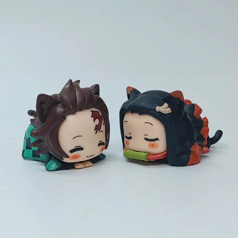 Mini Demon Slayer Figurines 6pcs