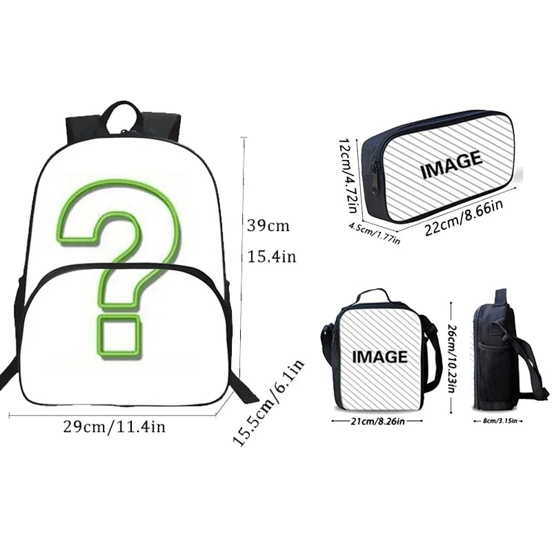 Attack On Anime Titan 3 piece School Set