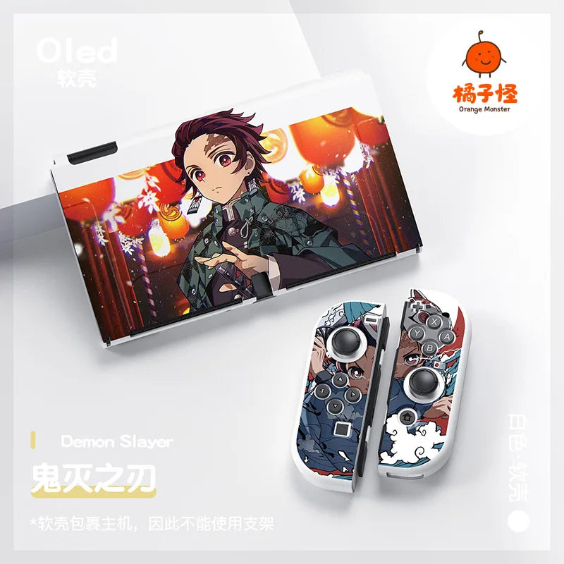 Demon Slayer Case for Nintendo Switch Oled