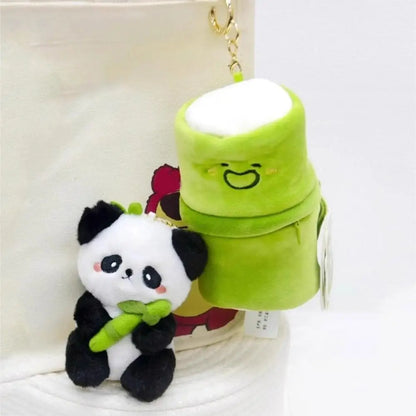 Bamboo Panda Plushie keychain