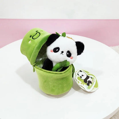 Bamboo Panda Plushie keychain