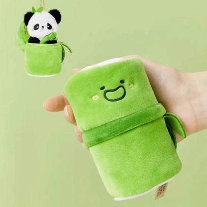 Bamboo Panda Plushie keychain
