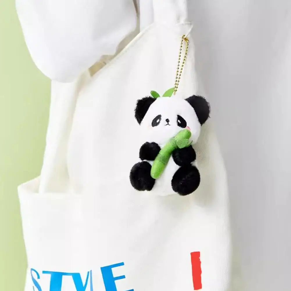 Bamboo Panda Plushie keychain