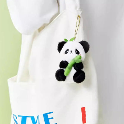 Bamboo Panda Plushie keychain
