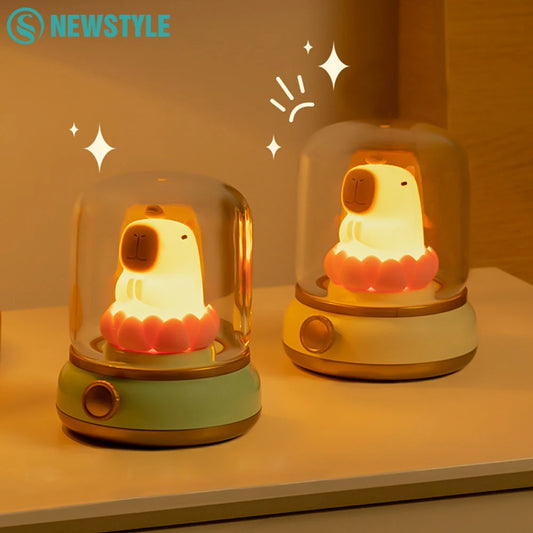 Mini Capybara Night Light