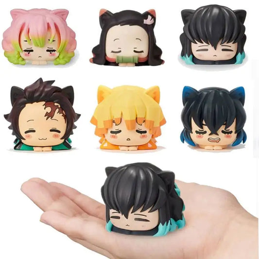 Mini Demon Slayer Figurines 6pcs