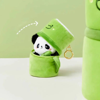 Bamboo Panda Plushie keychain