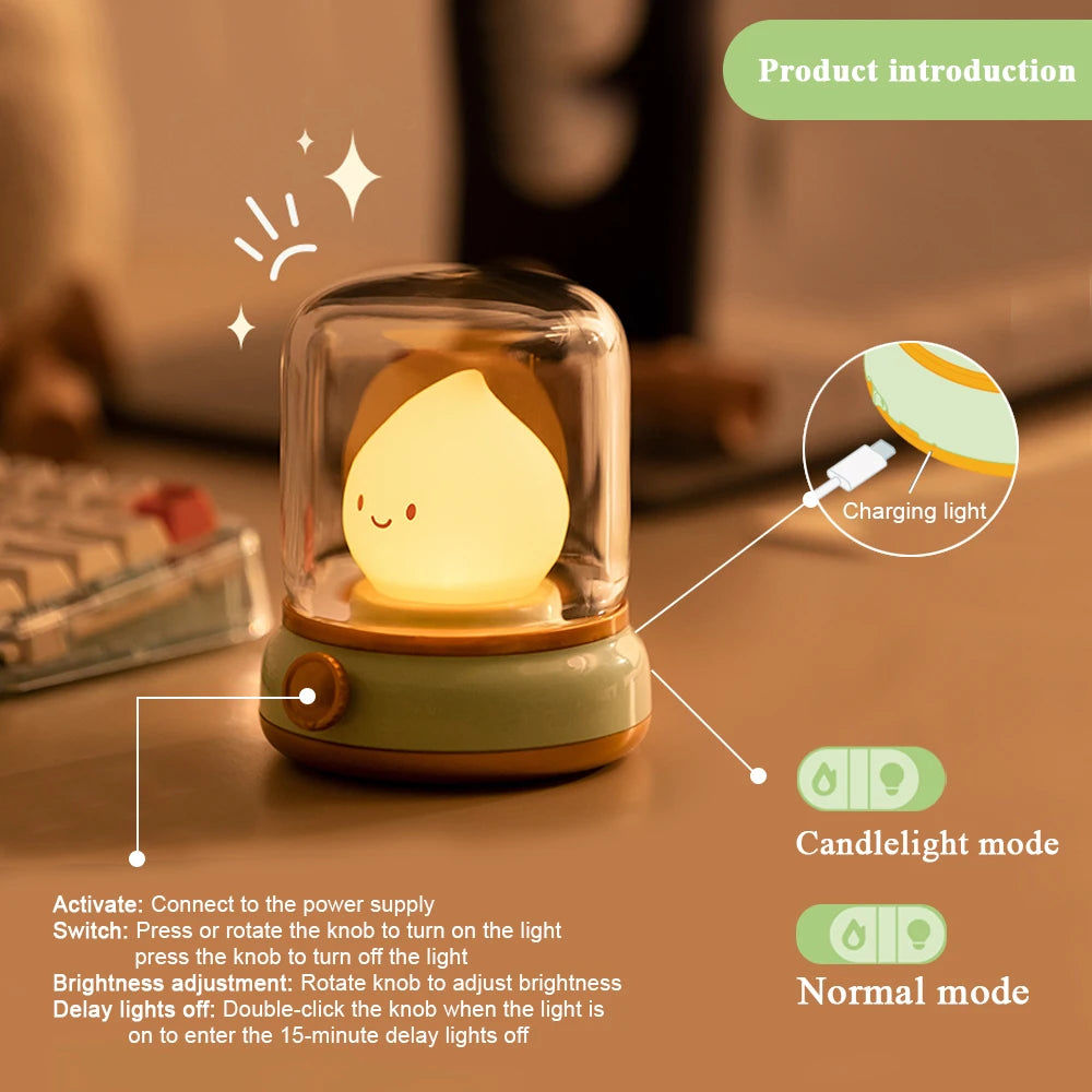 Mini Capybara Night Light
