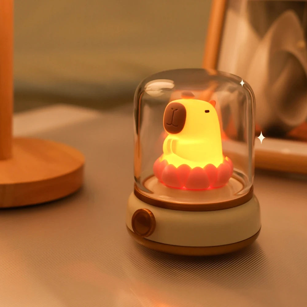 Mini Capybara Night Light