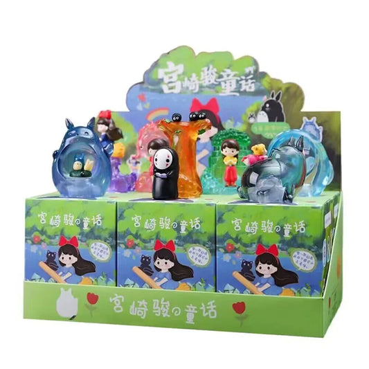 6pcs/Set Hayao Miyazaki Glowing Fairy Tale Blind Box