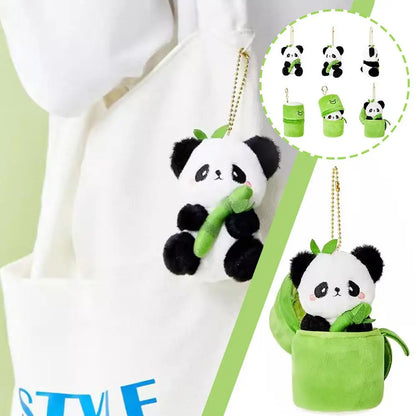 Bamboo Panda Plushie keychain